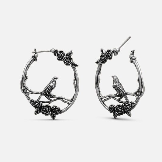 ROSEBIRD HOOP EARRINGS