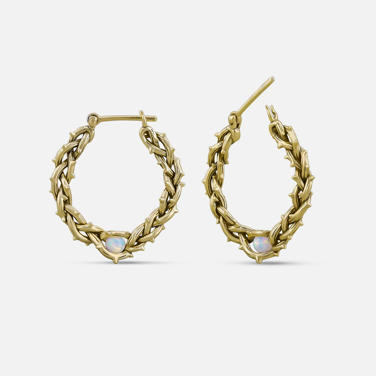 THORNS OPAL EARRINGS