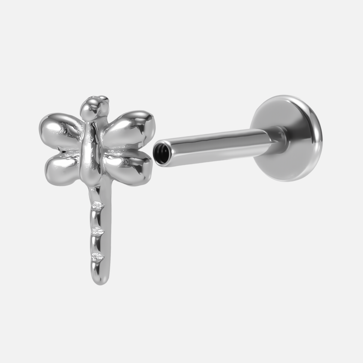 DANCING DRAGONFLY FLAT BACK STUD