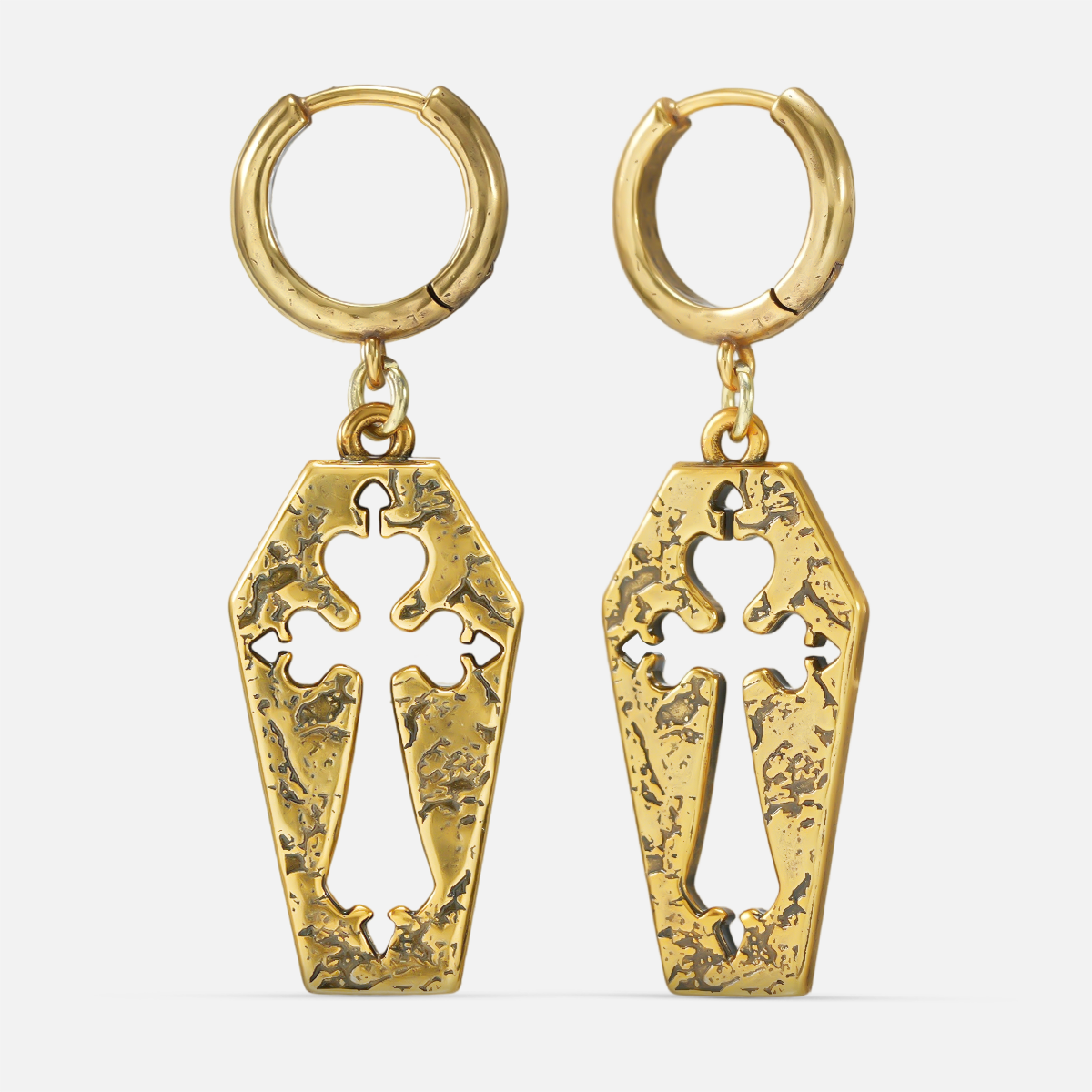 CRYPT CROSS EARRINGS