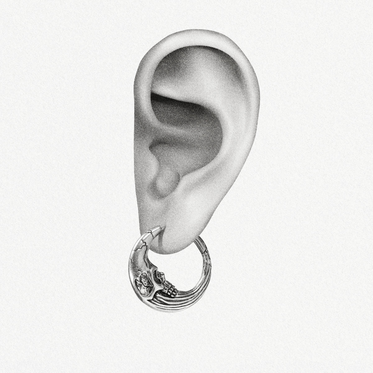 LUNAR SOLAR SKULLS EARRINGS