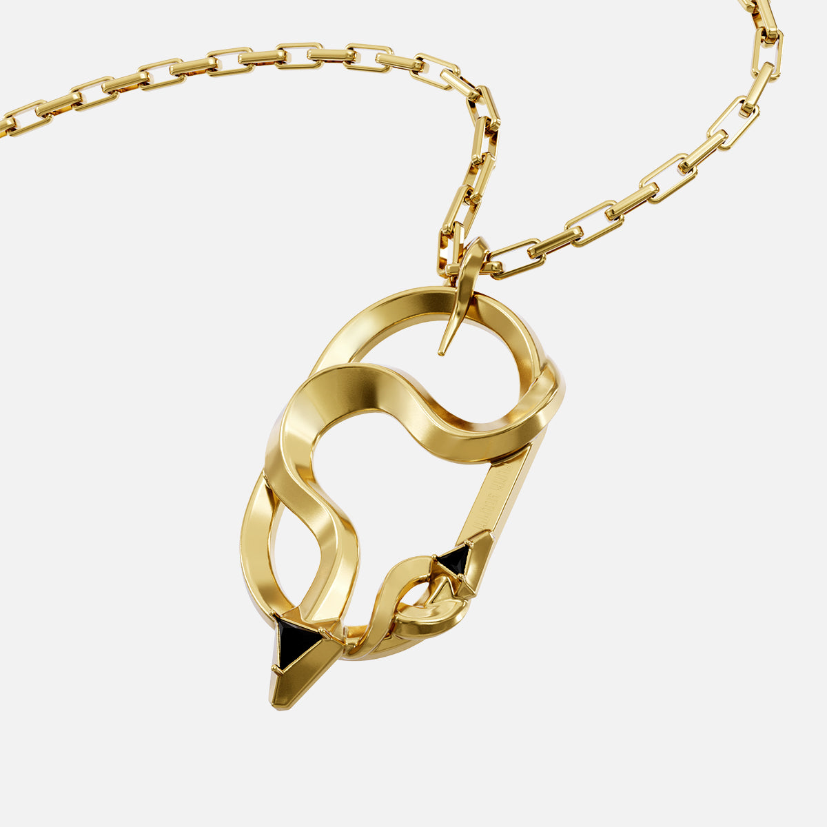 CAGED COIL PENDANT