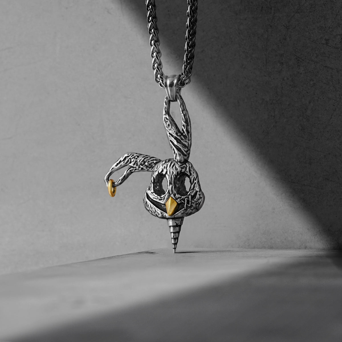 GOLD BEAK BUNNY NECKLACES