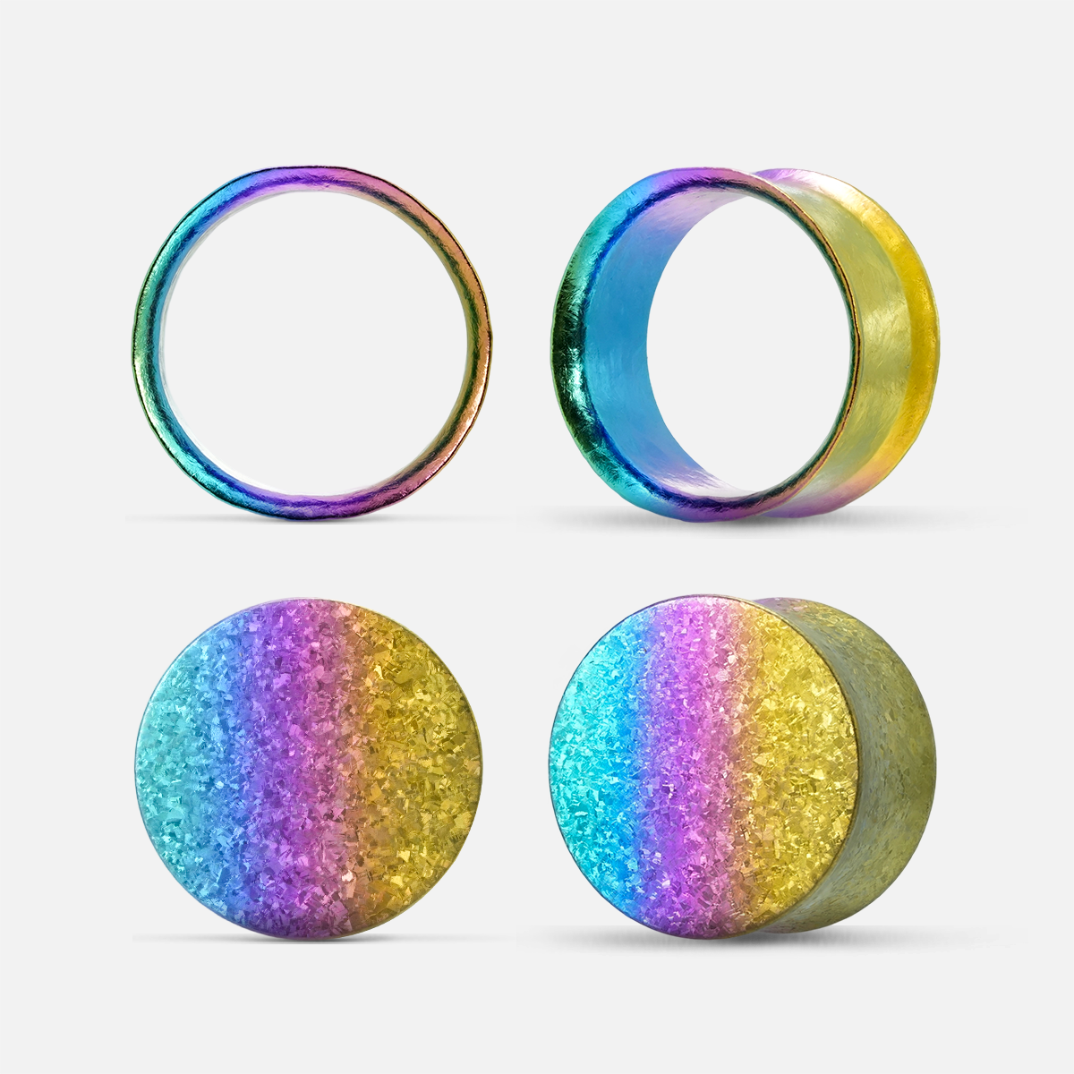 Prises bouton vintage