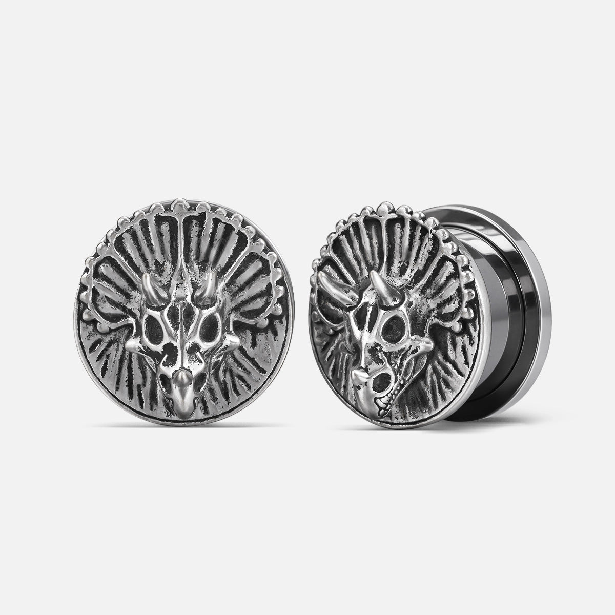 TRICERATOPS CREST PLUGS