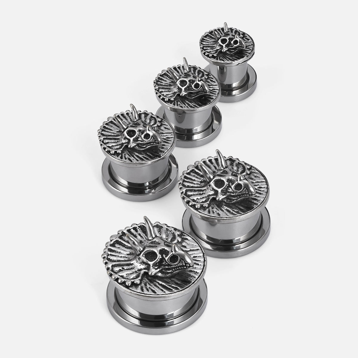 TRICERATOPS CREST PLUGS