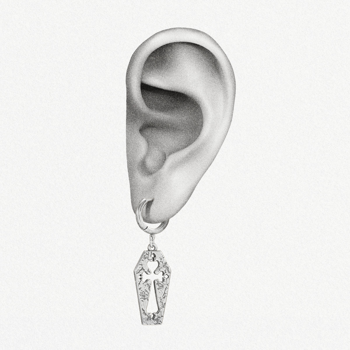 CRYPT CROSS EARRINGS