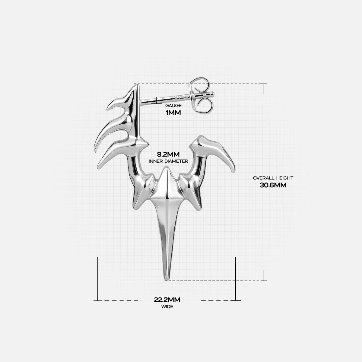 TALON SPIRE EARRINGS