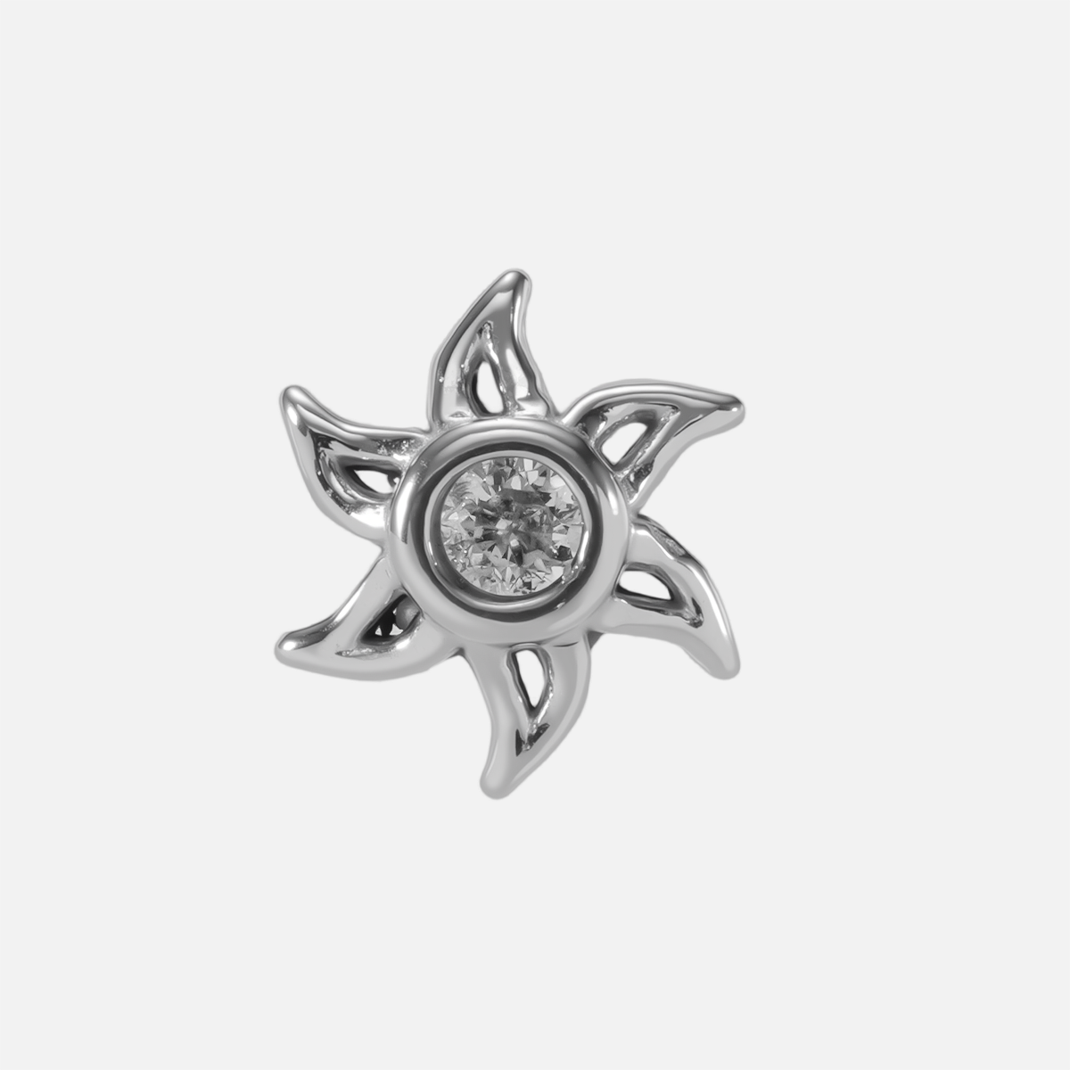 SOLAR BLOOM FLAT BACK STUD