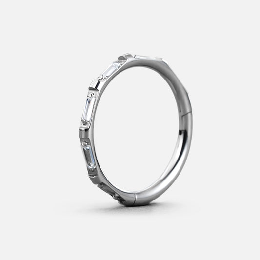 CLICKER EN TITANE À GÉOMÉTRIE SACREE