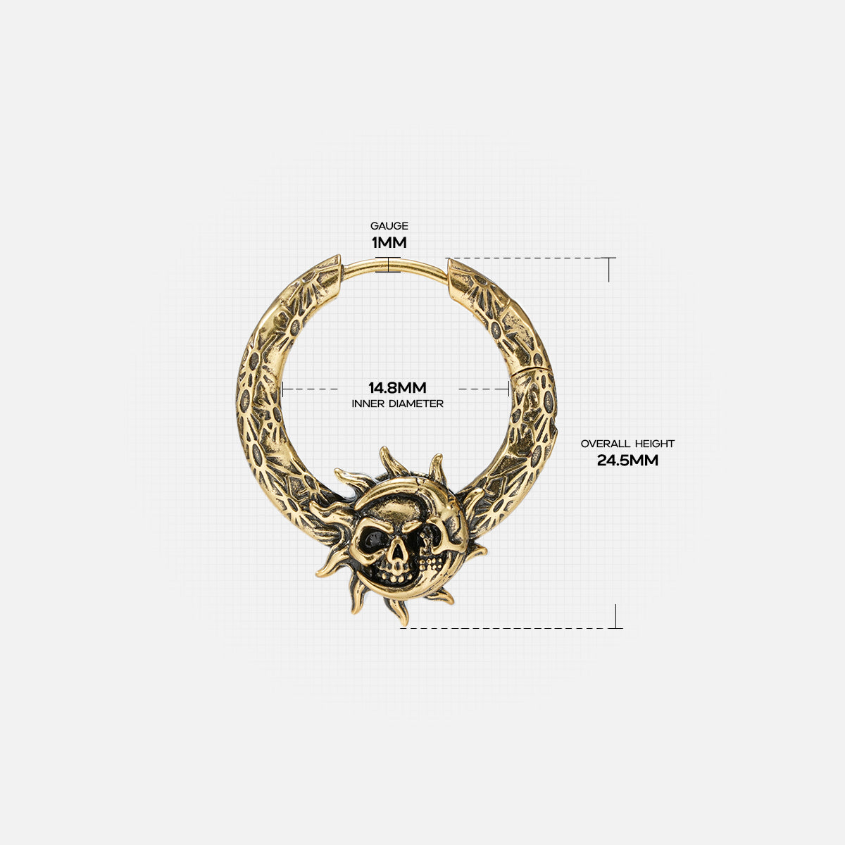 SUN-MOON GUARDIAN EARRINGS