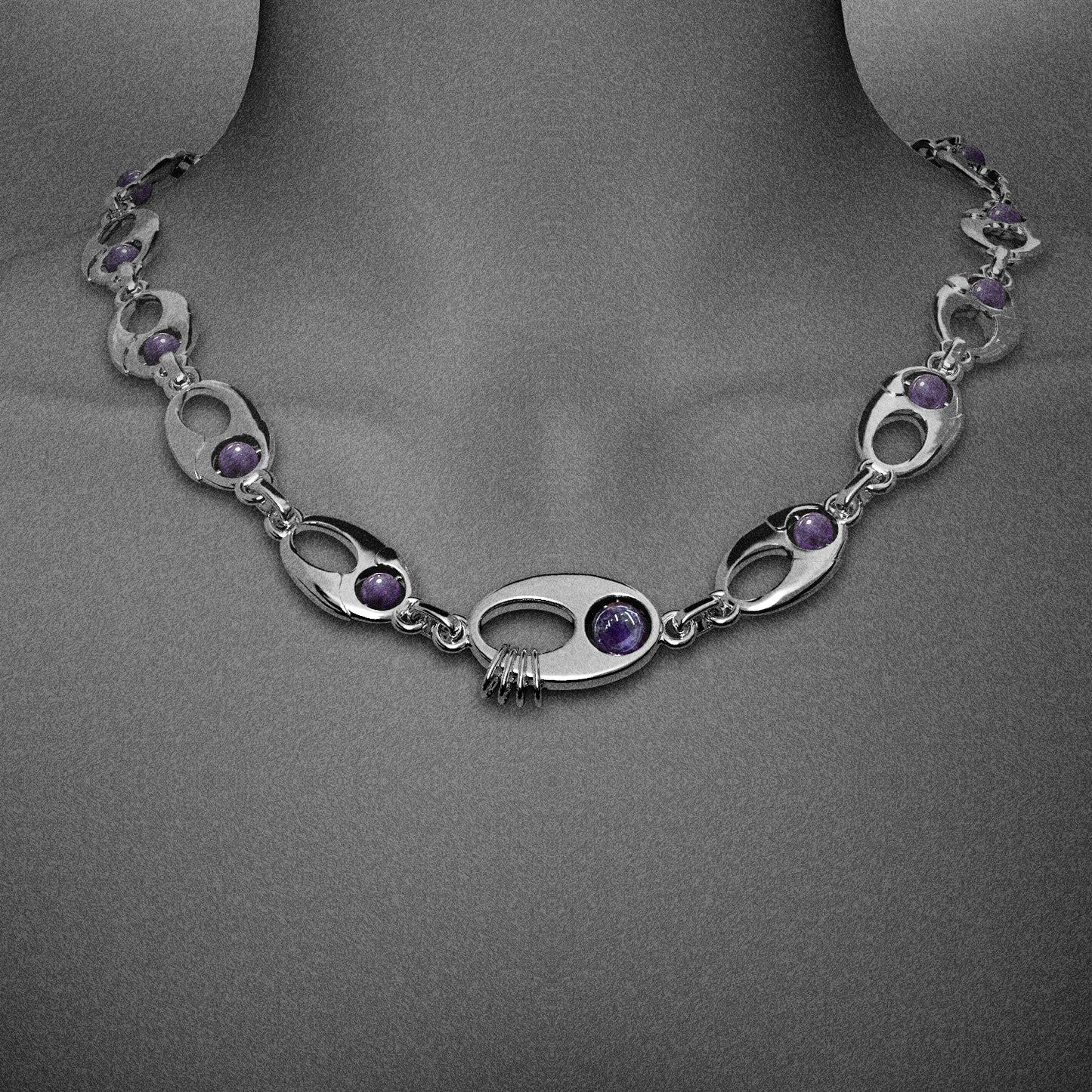 ALIGNED AXIS NECKLACE