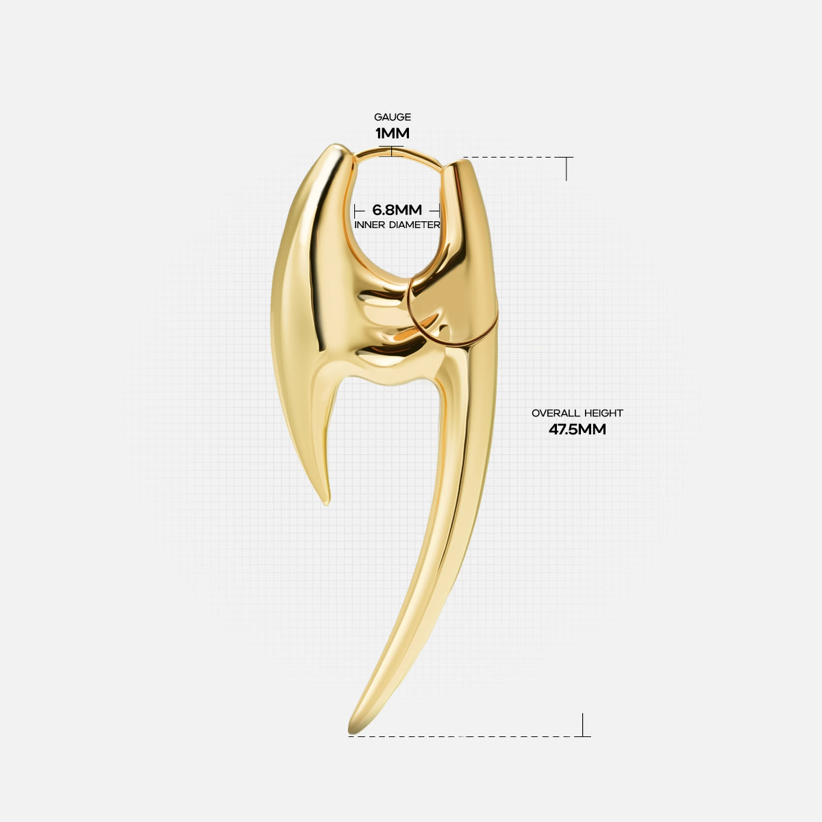 SCORPION CLAW EARRINGS