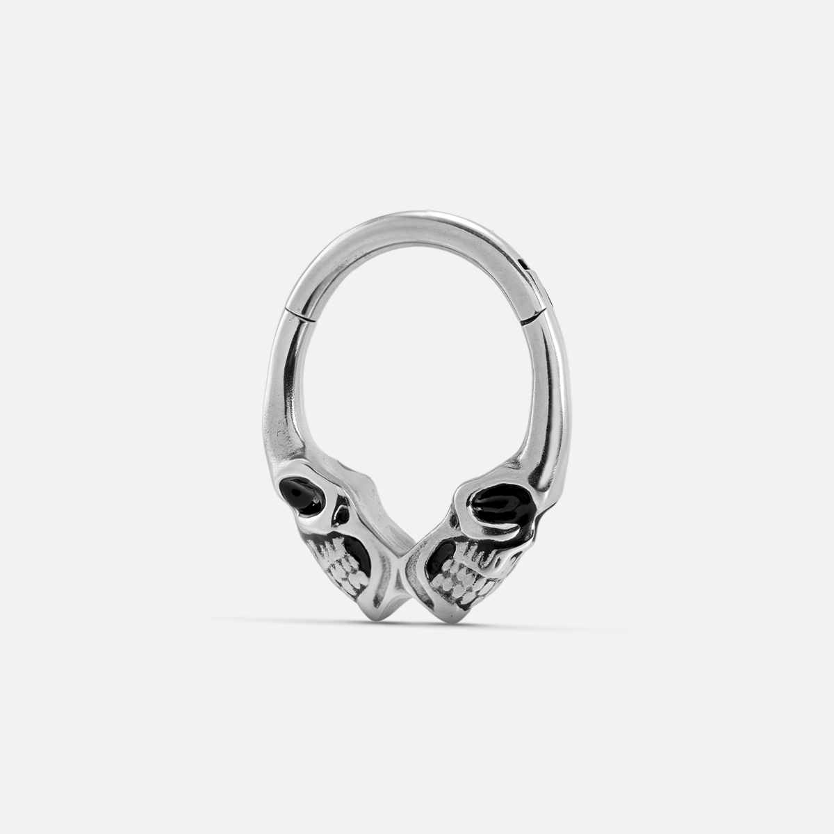 TWIN SKULL SEPTUM CLICKER