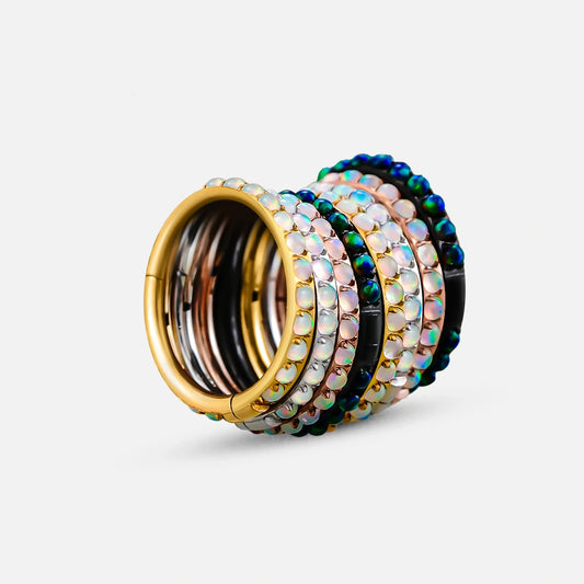 Poids d'oreilles en origami en forme de moulin à vent