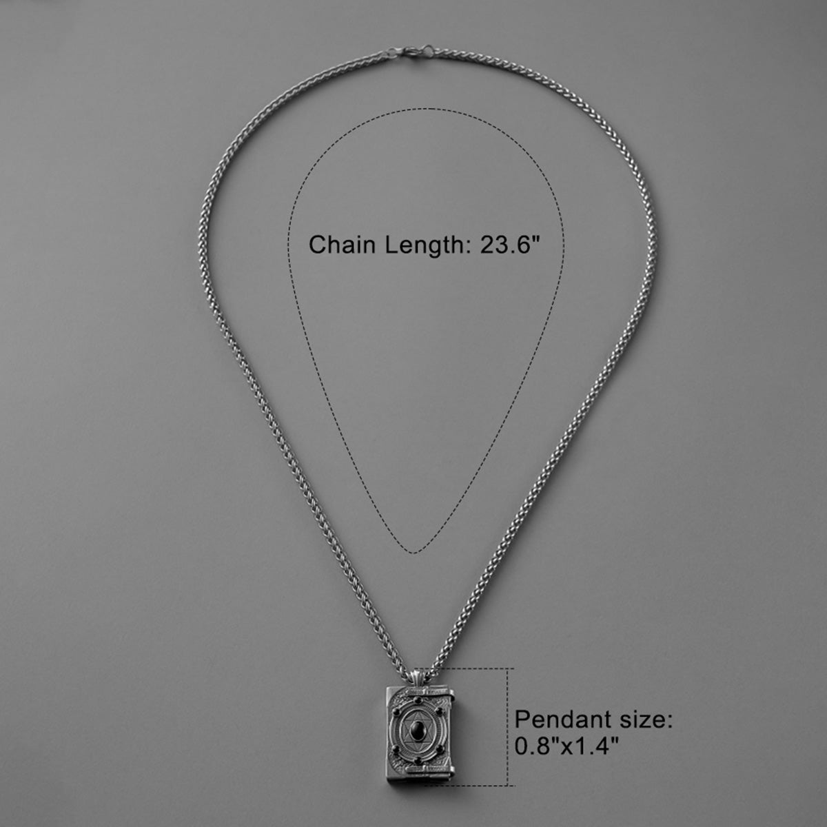 MYSTICAL HEXAGRAM NECKLACE