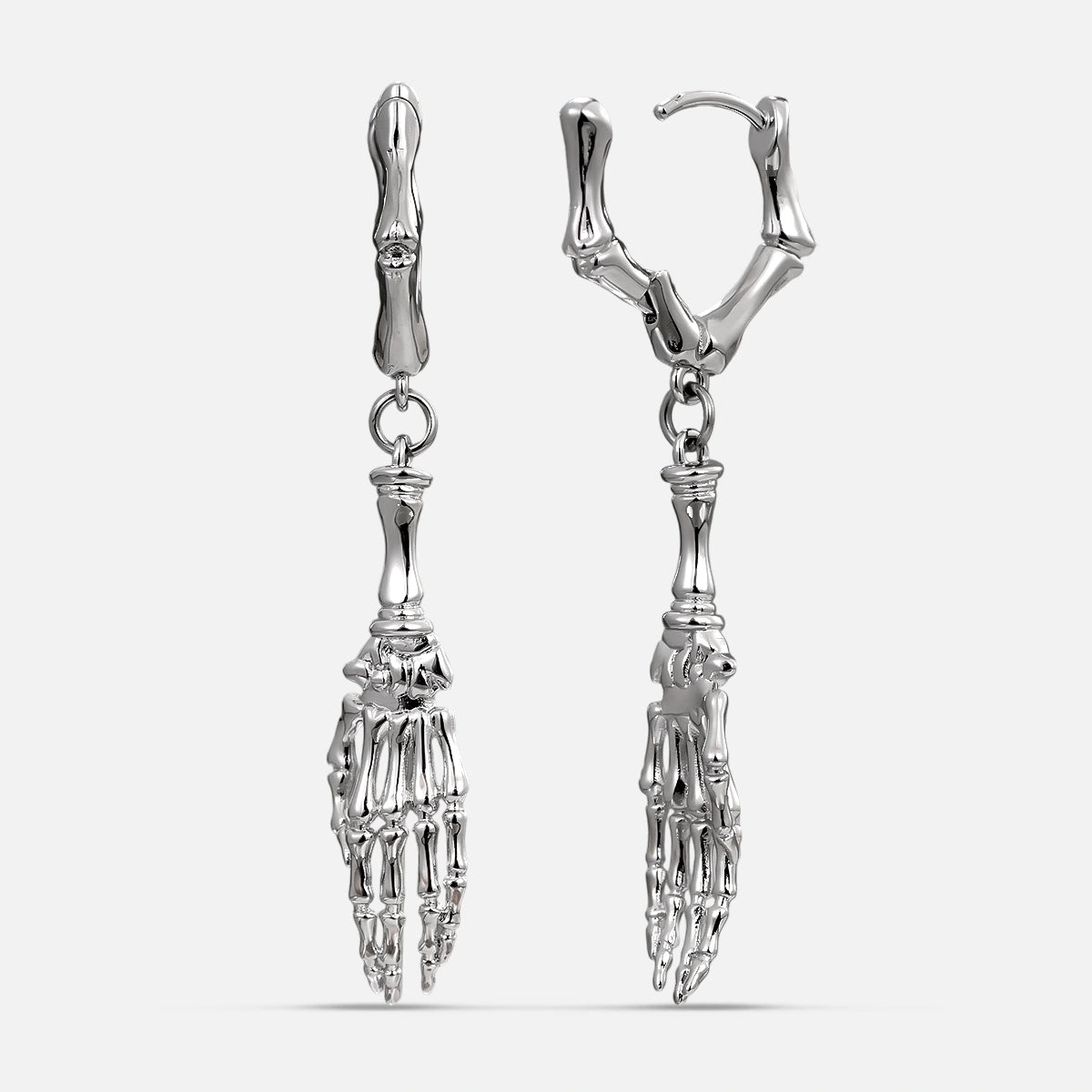 Skeleton Hand Earrings