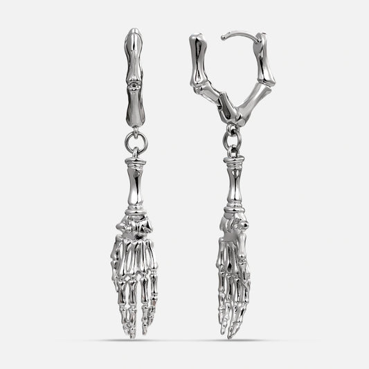 SKELETON HAND EARRINGS
