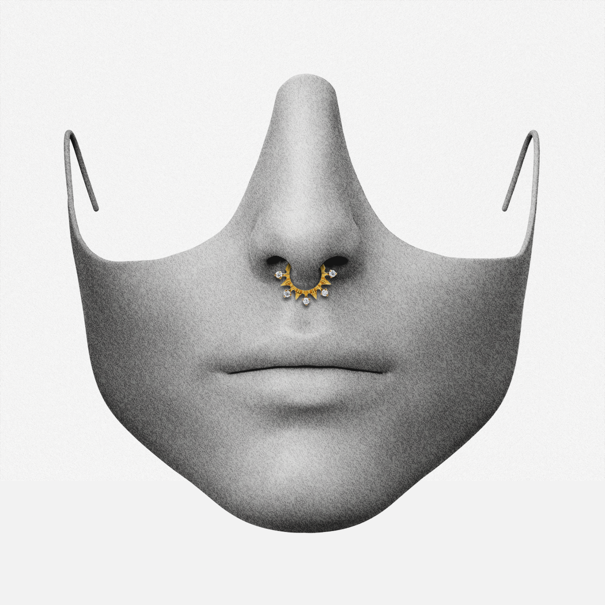 SPIKED RADIANCE SEPTUM CLICKER