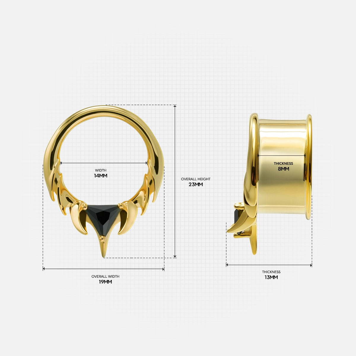 INTERLOCK SPINE TUNNELS