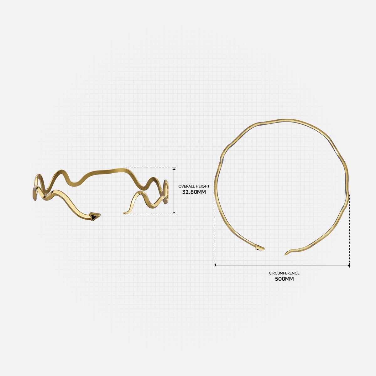 SERPENT CONTOUR CIRCLET