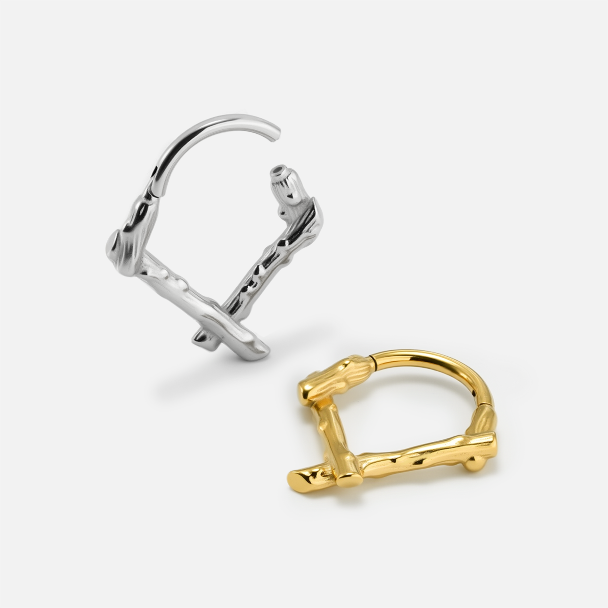 RUSTIC BRANCH SEPTUM CLICKER