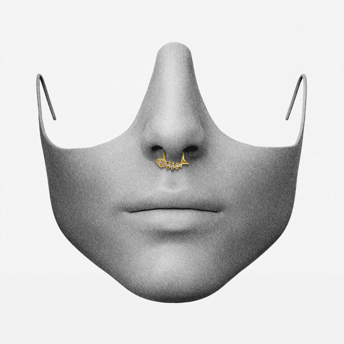 FISHBONE SEPTUM CLICKER