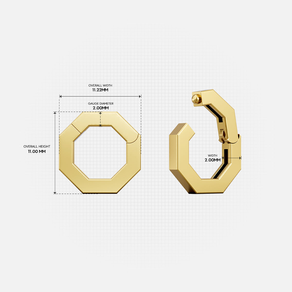 GEOMETRIC CORE RING STACKS (5PCS)
