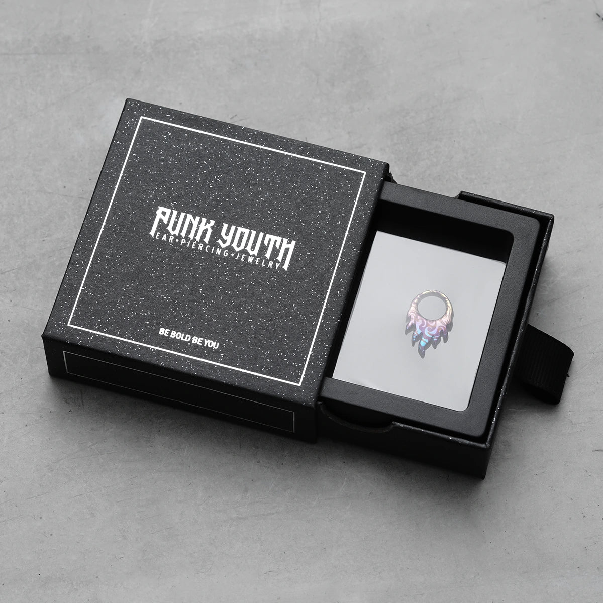 VIBRANT FLAME TITANIUM CLICKER