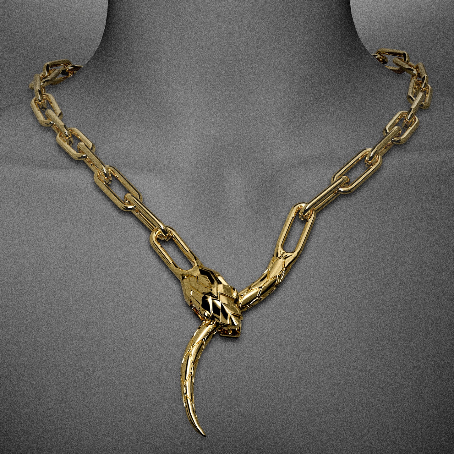 VIPER COIL NECKLACE