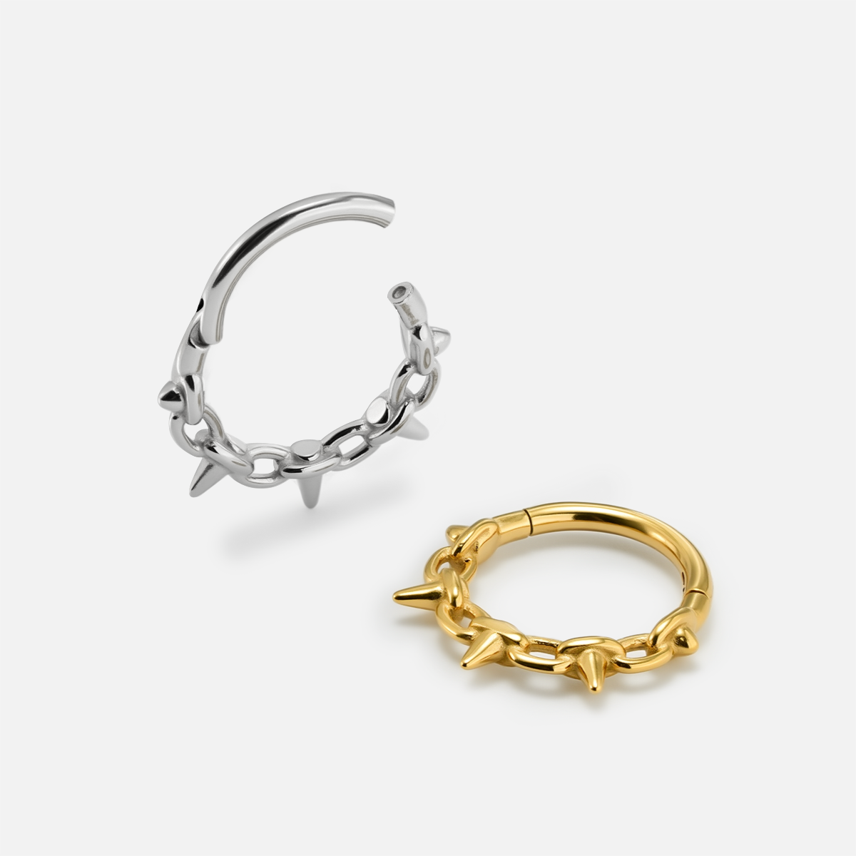 CHAIN SPIKE SEPTUM CLICKER