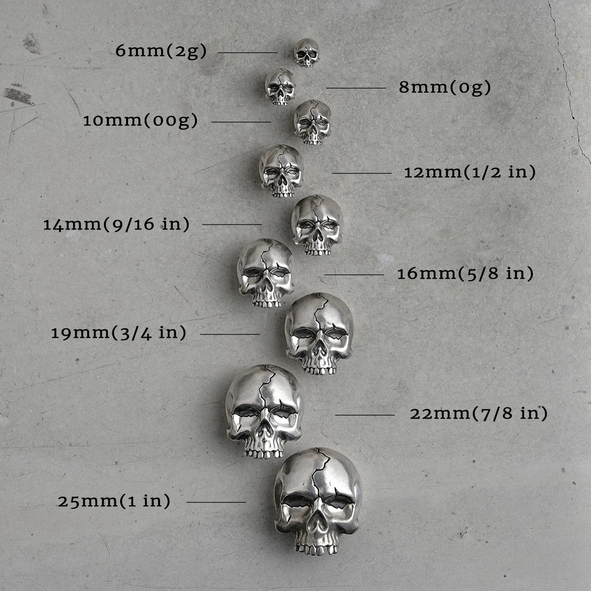 RISSER SCHÄDEL-PLUGS