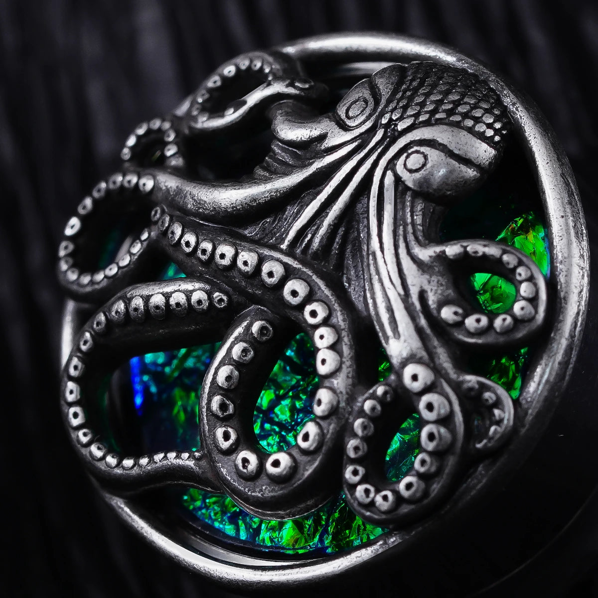 SMARAGD-OKTOPUS-STÖPSEL