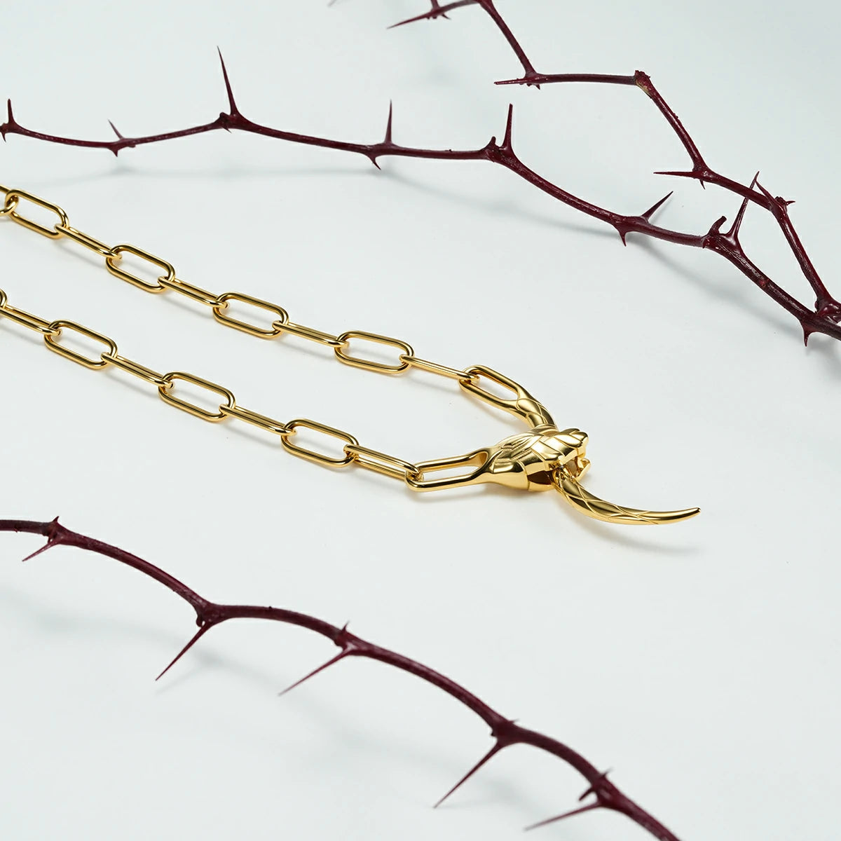 VIPER COIL NECKLACE