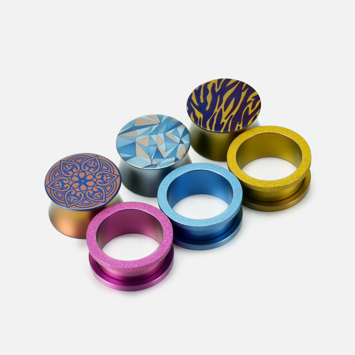 Prises bouton vintage