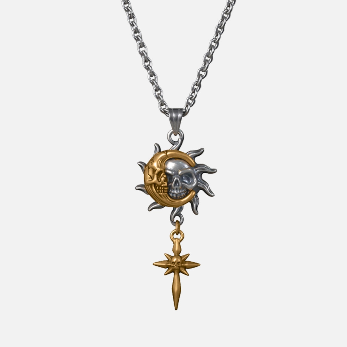 ETERNAL CYCLE SKULL NECKLACE