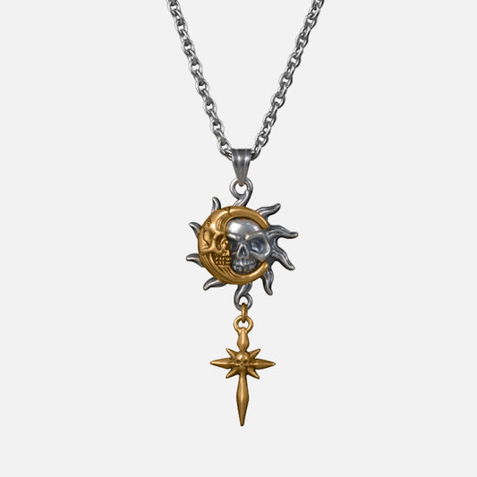 ETERNAL CYCLE SKULL NECKLACE