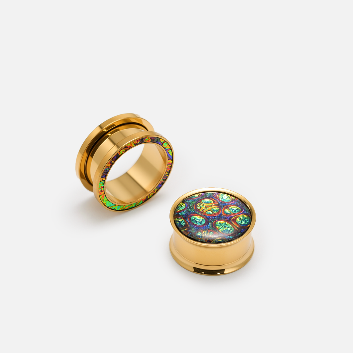 Prises bouton vintage