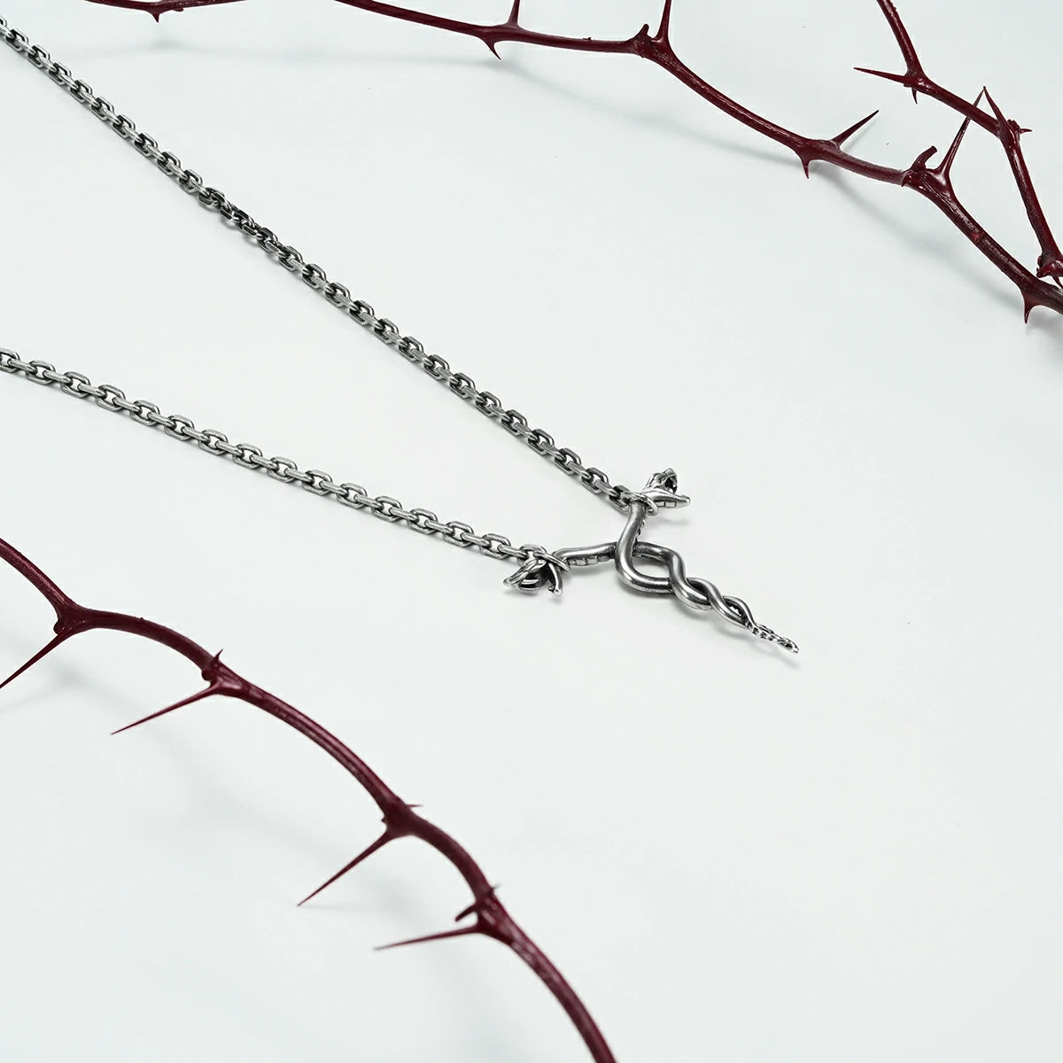 DUAL SERPENT NECKLACE