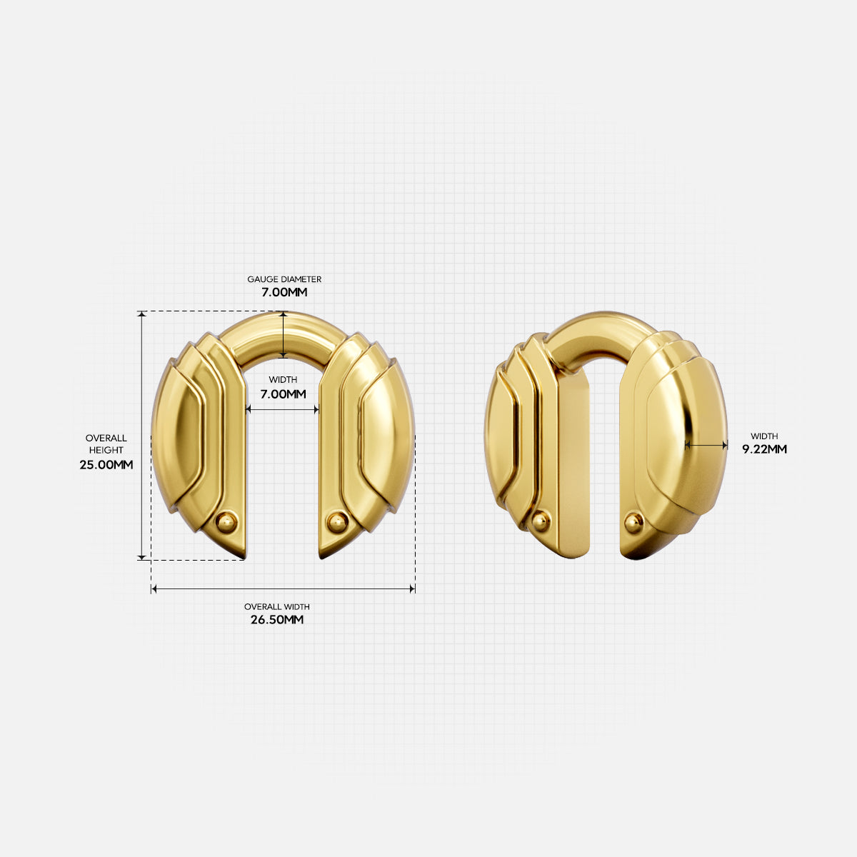 Windmühlen-Origami-Ohrgewichte
