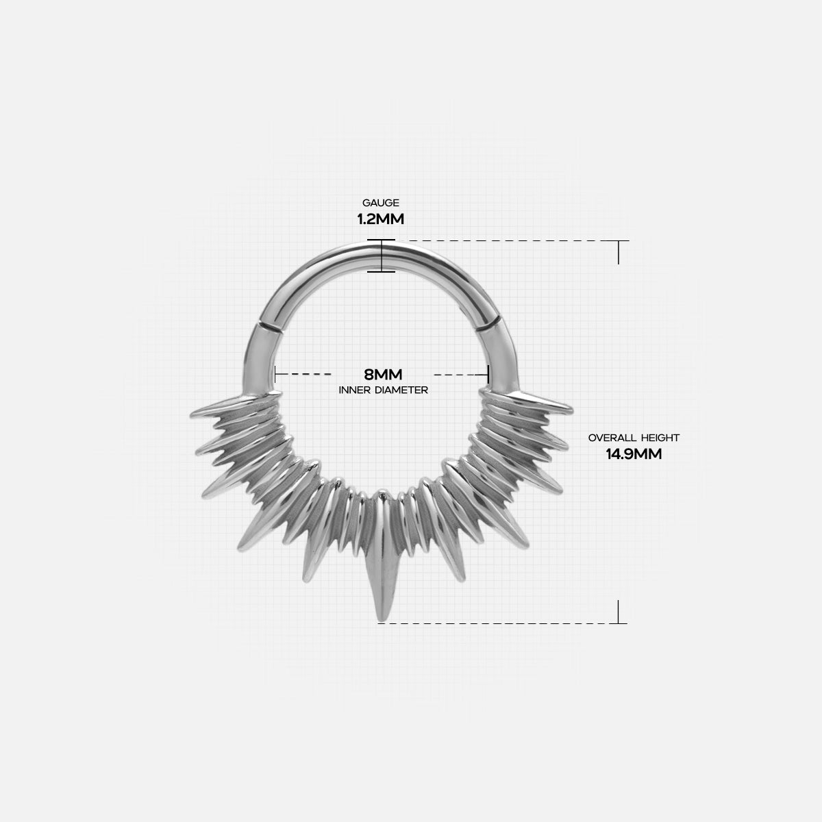 SPIKED SUNBURST CLICKER
