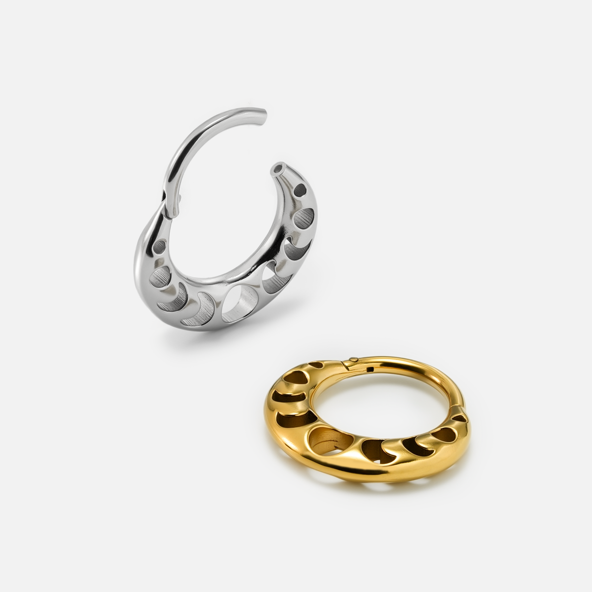 LUNAR PHASE SEPTUM CLICKER