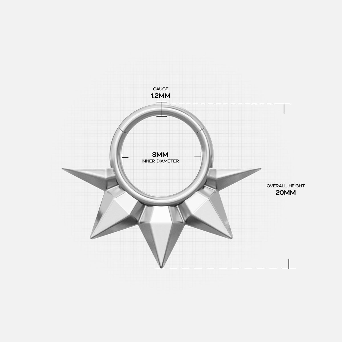 SPIKED PETAL CLICKER