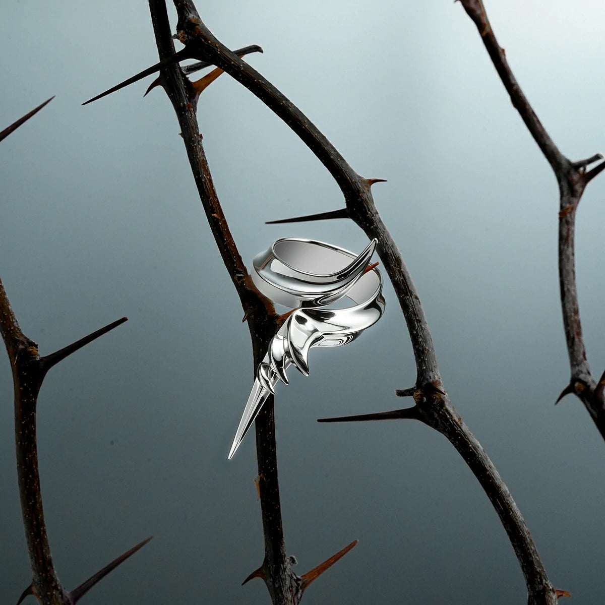 BLADE CREST SPIRAL RINGS