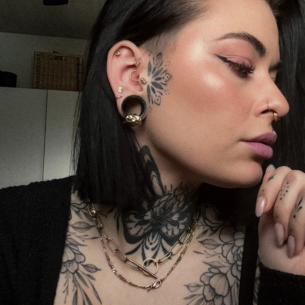 ELEMENTAL ROCK SCULPTED EAR CUFFS