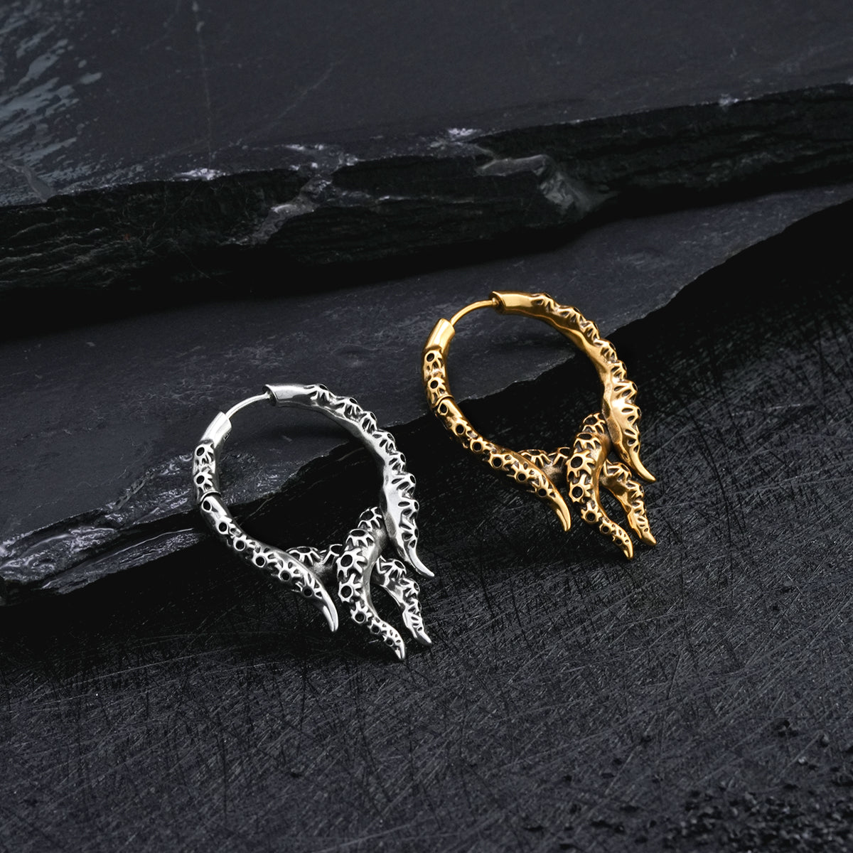 OCTOPUS TENTACLE EARRINGS