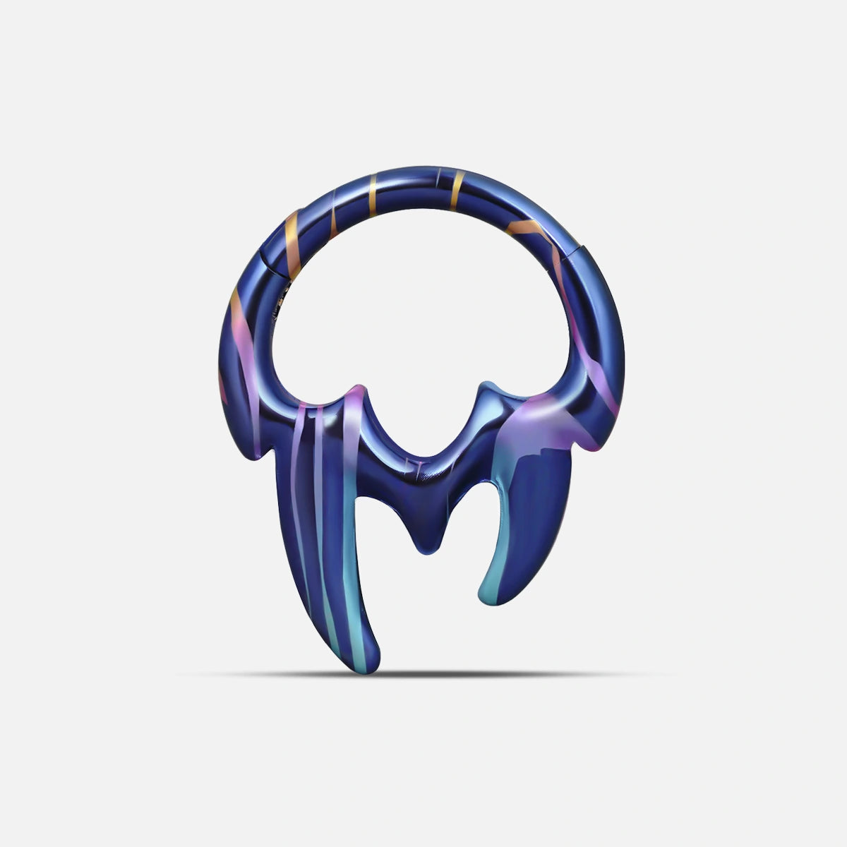 FANG DESIGN TITANIUM SEPTUM CLICKER
