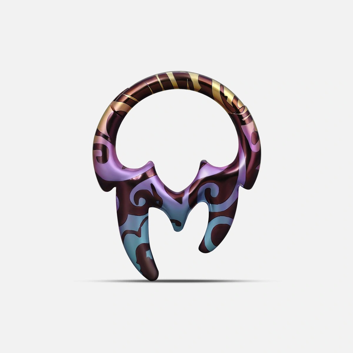 FANG DESIGN TITANIUM SEPTUM CLICKER