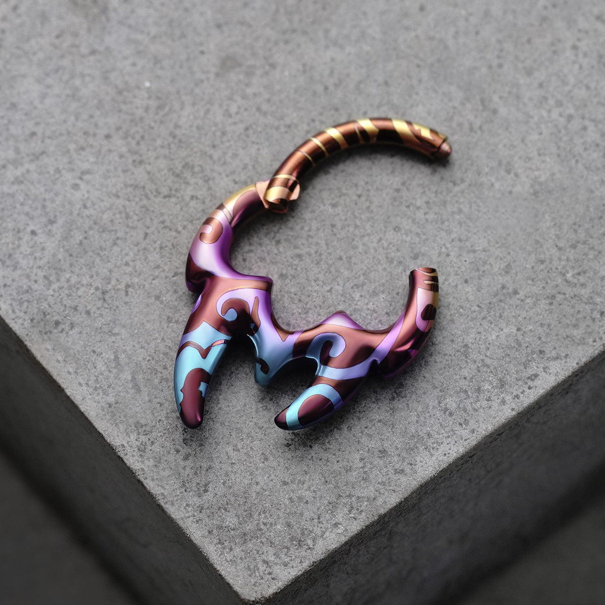FANG DESIGN TITANIUM SEPTUM CLICKER