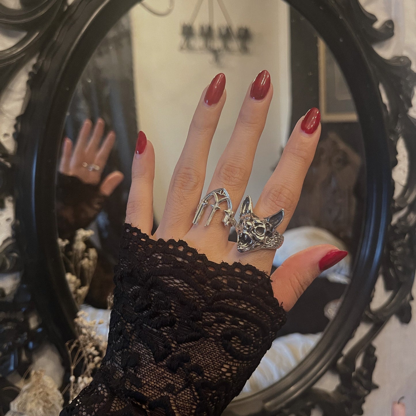 BAGUE ARC GOTHIQUE